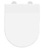 Shade slim toiletzitting softclose en quick release mat wit