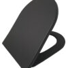 Shade slim toiletzitting softclose en quick release mat zwart