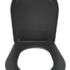 Shade slim toiletzitting softclose en quick release mat zwart