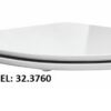 32.3776.jpg Flatline toiletzitting softclose en quick release glans wit