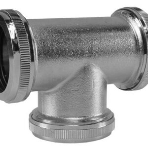 33.3546.jpg UniMatch buisverbinder T-stuk 32 mm chroom