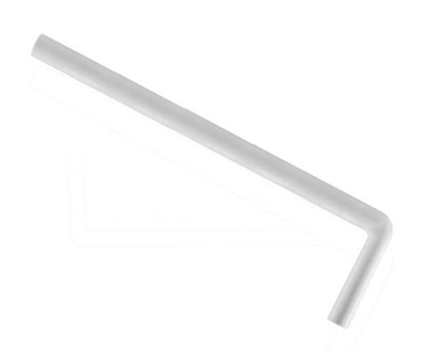 33.3547.jpg Vloerbuis PVC 75 x 22 x 3.2 cm wit