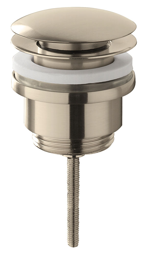 33.4014.jpg UniMatch clickwaste afvoerplug 5/4" geborsteld staal