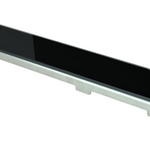 33.4134.jpg Glasrooster voor douchegoot 80 x 7 cm glanzend zwart