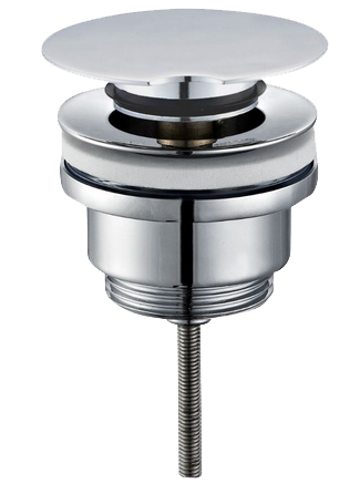 33.4407.jpg Flowe draaiwaste afvoerplug 5/4" chroom