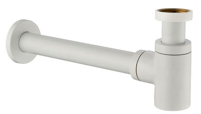 UniMatch fonteinsifon 5/4" x 32 mm mat wit
