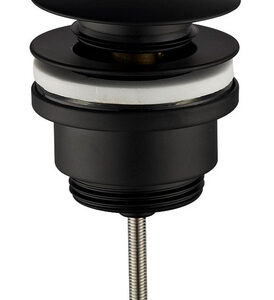 UniMatch clickwaste afvoerplug 5/4" mat zwart