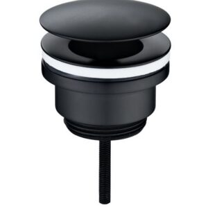 33.4419.jpg UniMatch open afvoerplug 5/4'' mat zwart