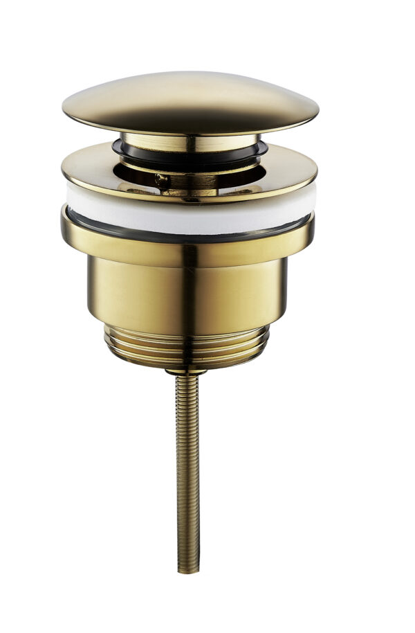 33.5418.jpg UniMatch clickwaste afvoerplug 5/4" geborsteld messing PVD