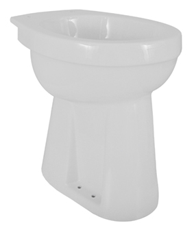 36.3580.jpg Toiletpot verhoogd staand AO 46 x 46 cm glans wit