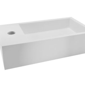 36.4040.jpg Lotte fontein links 40 x 22 x 10 cm solid surface mat wit