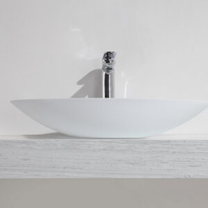 36.4041.jpg Kim waskom ovaal 59 x 35 x 11 cm solid surface mat wit