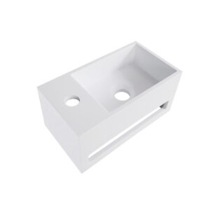 OLYMPUS DIGITAL CAMERA Julia fontein links 35 x 20 x 16 cm solid surface mat wit
