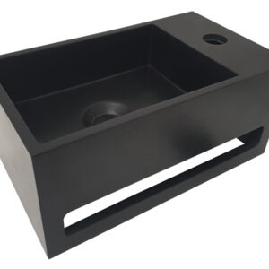 36.4071.jpg Julia fontein rechts 35 x 20 x 16 cm solid surface mat zwart