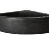 Raw hoekfontein 30x30x10 cm hardsteen gezoet