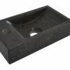 Raw fontein links 36x18x9 cm hardsteen gezoet