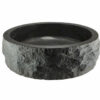Raw waskom rond hamerslag 40x12 cm hardsteen gezoet