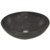 Raw waskom rond 40x14 cm hardsteen gezoet