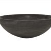Raw waskom rond 40x14 cm hardsteen gezoet