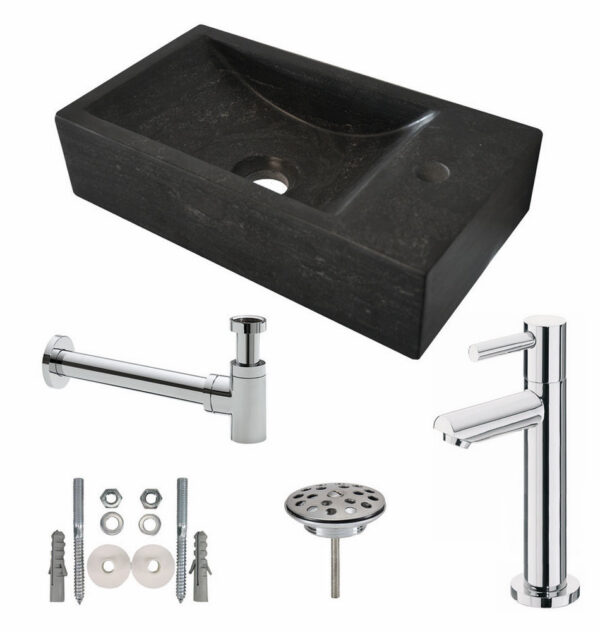 39.3601.jpg One pack Raw fontein rechts 40x22x10 cm hardsteen gezoet