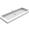 39.3804203.jpg Kera wastafel enkel zonder kraangat 100x46x5 cm keramiek glans wit